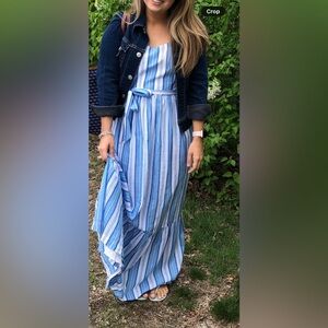 Vineyard vines striped maxi